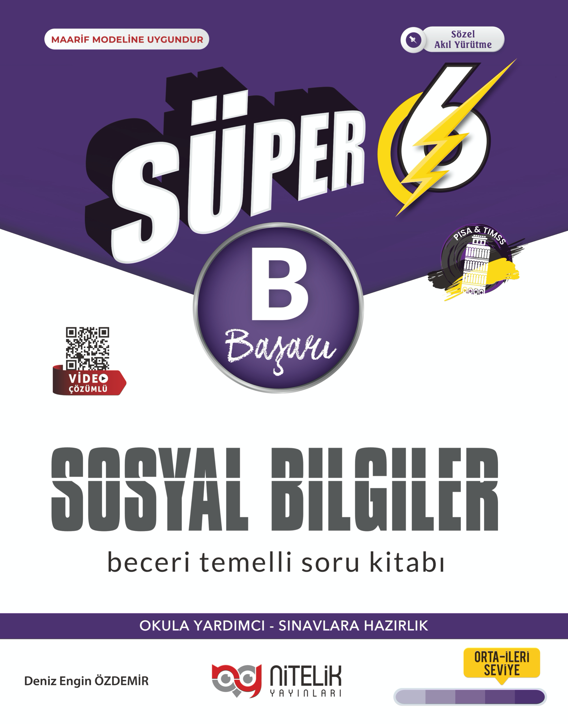 SÜPER 6 SOSYAL BİLGİLER BECERİ TEMELLİ SORU KİTABI (B)